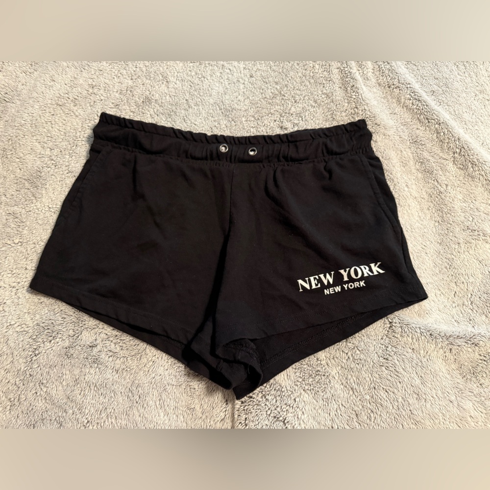 New York Women's Black Shorts